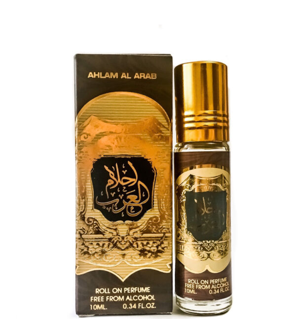 Ahlam al Arab Oud perfume 10ML For Men and Women, Oil Roll