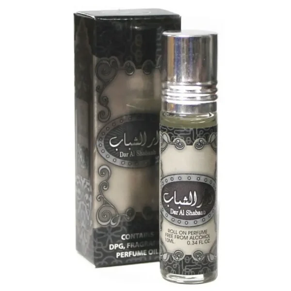 Dar Al Shabaab Oud Perfumes 10 ML For Men, Oil Roll